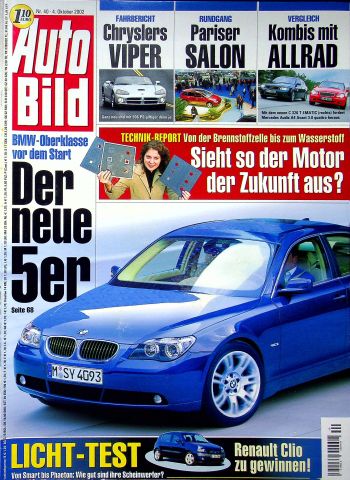 Deckblatt Auto Bild (40/2002)